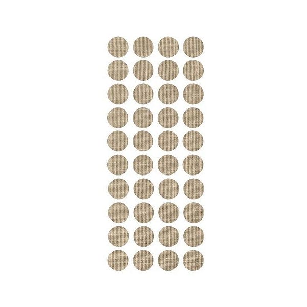 Tapa Furo Adesivo Canovas Guararapes 12mm Cartela 40 unid