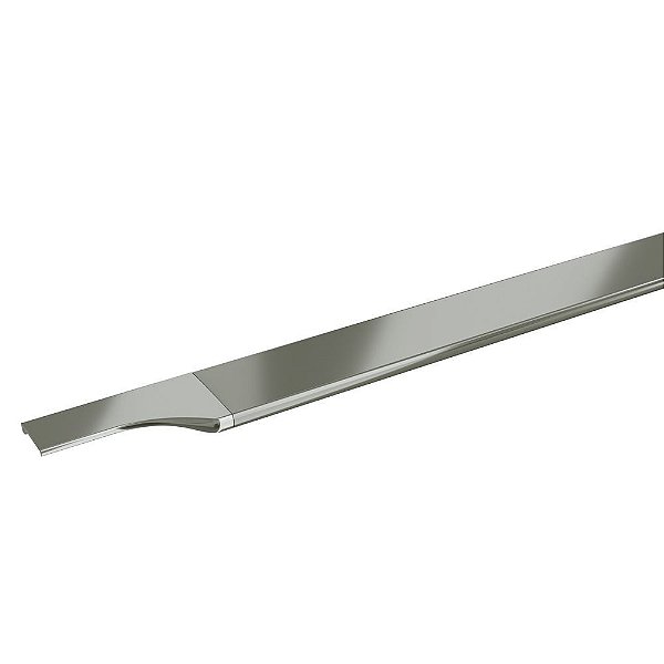 Puxador Inox Polido 6mt 15mm e 18mm RM-183 Facetato Onix Rometal