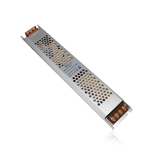 Fonte Driver Chaveada Para Led de 25A 12V Bivolt - Led Line