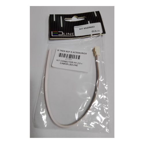 Kit conector KK 2,5 + Cabo - Led Line