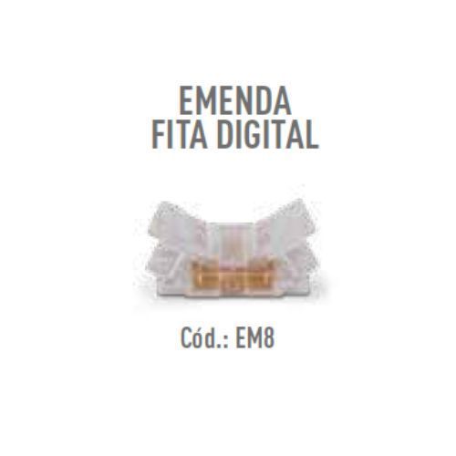 Emenda para Fita Digital EM8 - Led Line