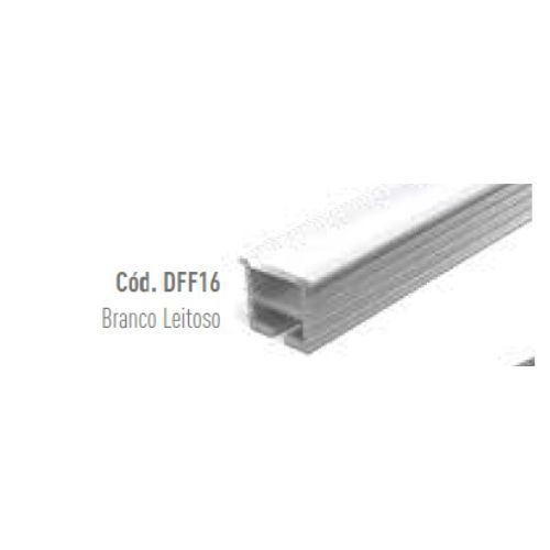 Difusor Flexivel Branco Embutido Rasgo 12mm - DFF16 - Led Line