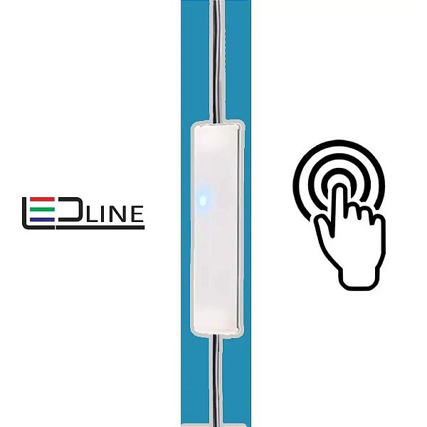 Sensor Touch Avulso 12V 6cm com Cabo STMT Ledline