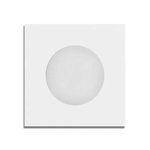 Luminária Point Quadrada 1,5W Bivolt 6000K Branco Ledline