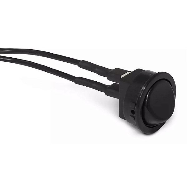 Interruptor Gota com Cabo ICG3 Preto Ledline