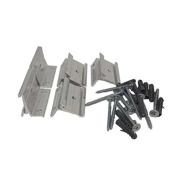 Kit Suporte Polido JP700 Soft Baixo com 5 Suportes - Joelini