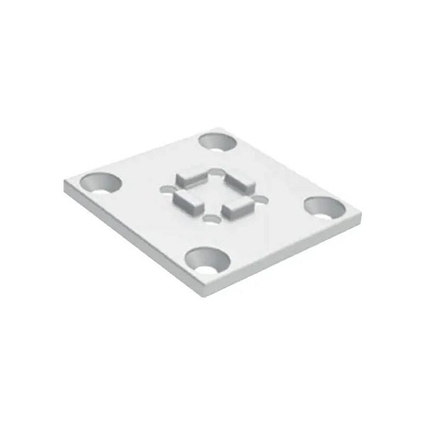 Kit 04 Unid. Suporte Fixação Teto/Parede Perfil Link da Rometal