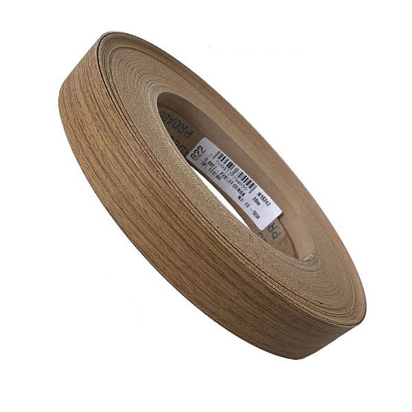 Fita De Borda Pvc Freijó Natura 22mm Proadec - Rolo de 20 Metros