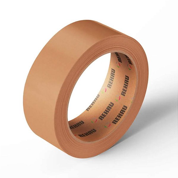 Fita de Borda PVC Ouro 64mm Guararapes - Rolo de 20 Metros