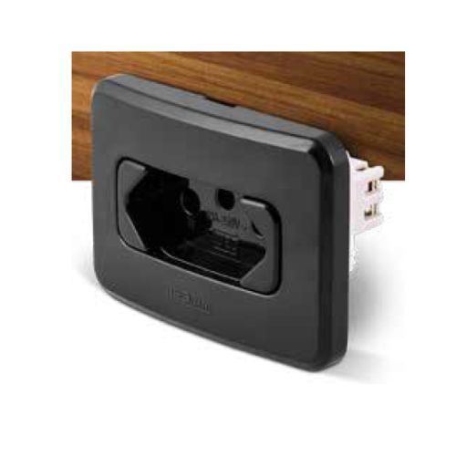 Tomada 20A/250v Preto WT20 Led Line