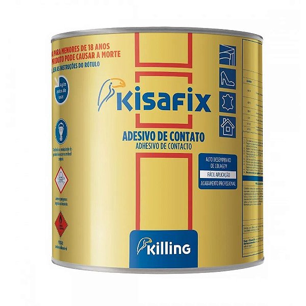 COLA CONTATO PLUS 0,750KG KISAFIX