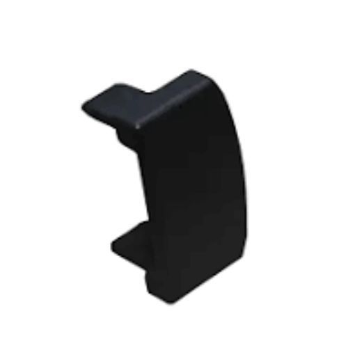 Ponteira Baixa PE329 para Perfil de LED RM-329 Preto Rometal