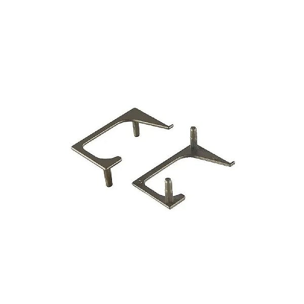 Ponteira Perfil Vazado (par) PE-336 15mm Champagne Bronze - Rometal