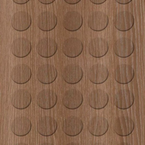 Tapa Furo Adesivo PVC Gengibre 12mm 40 Unidades Berneck