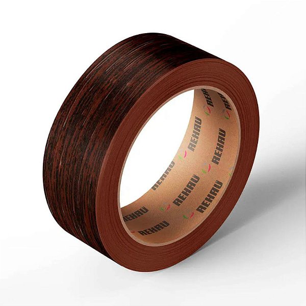 Fita de Borda Poro Tabaco 64mm Rolo de 20m Arauco Rehau