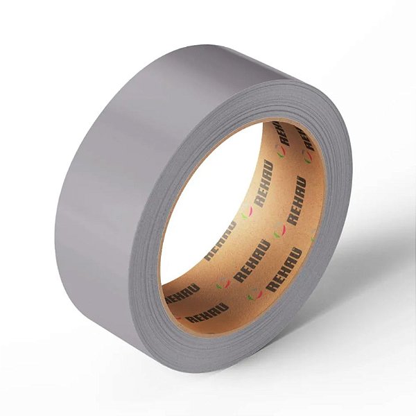 Fita de Borda Matt Cinza Puro 64mm Rolo de 20m Arauco Rehau