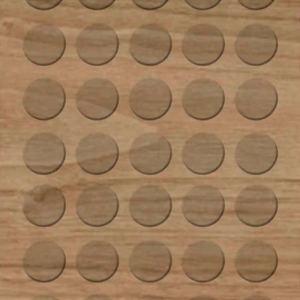 Tapa Furo Adesivo Carmel 12mm 40 Unidades Greenplac