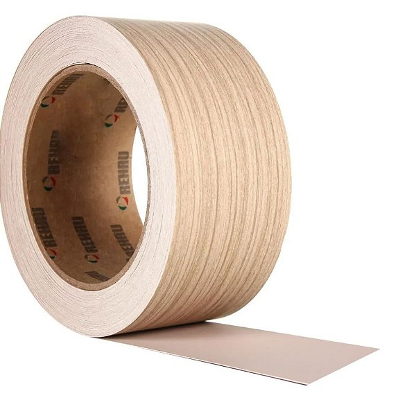 Fita de Borda Nogueira Thar Duratex 64mm Rolo de 20m Duratex Rehau