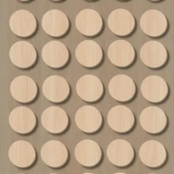 Tapa Furo Adesivo Oasis 12mm 40 Unidades Duratex