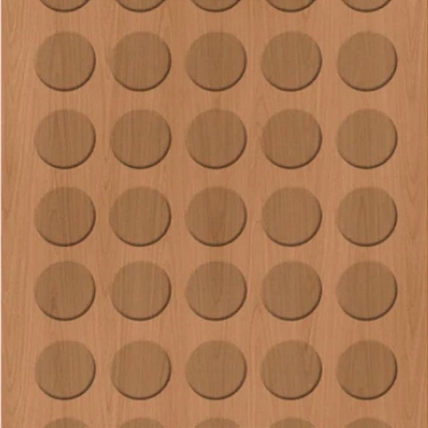 Tapa Furo Adesivo Jequitiba Rosa 12mm 40 Unidades Duratex