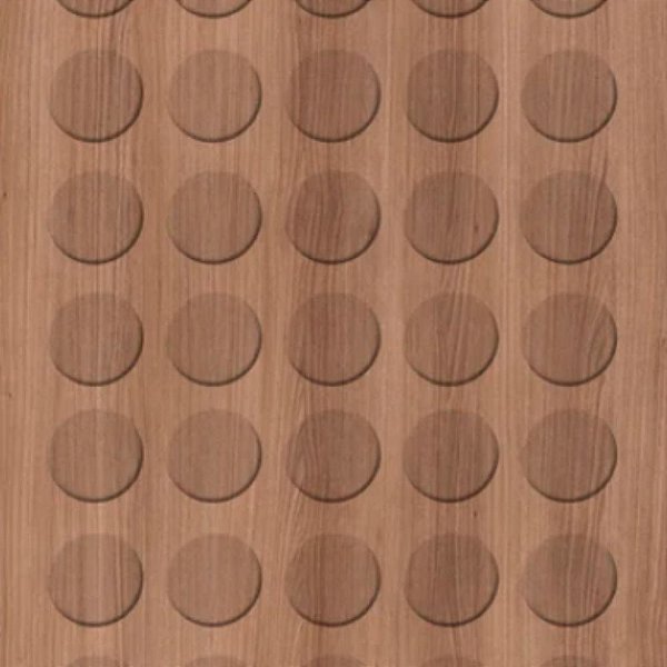 Tapa Furo Adesivo Noce Amendoa 12mm 50 Unidades Duratex