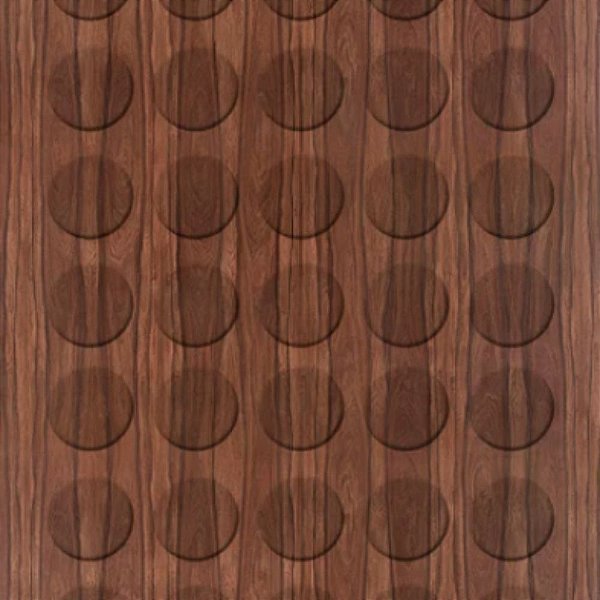 Tapa Furo Adesivo Pau Ferro 12mm 40 Unidades Duratex