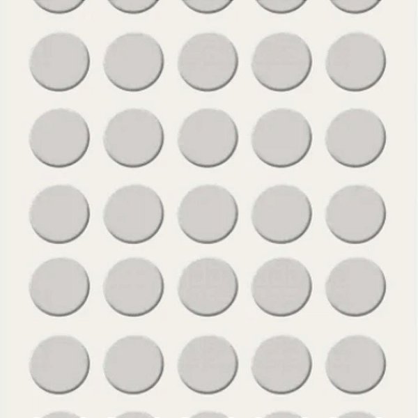 Tapa Furo Adesivo Branco Diamante Essencial 12mm 40 Unidades Duratex