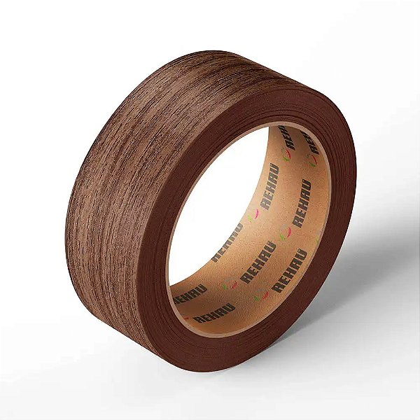 Fita de Borda Nogueira Cádiz 64mm Rolo de 20m Duratex Rehau