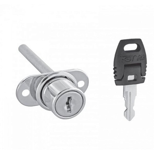 Fechadura para Gaveteiro Frontal para 4 Gavetas com Acessórios FGVTN