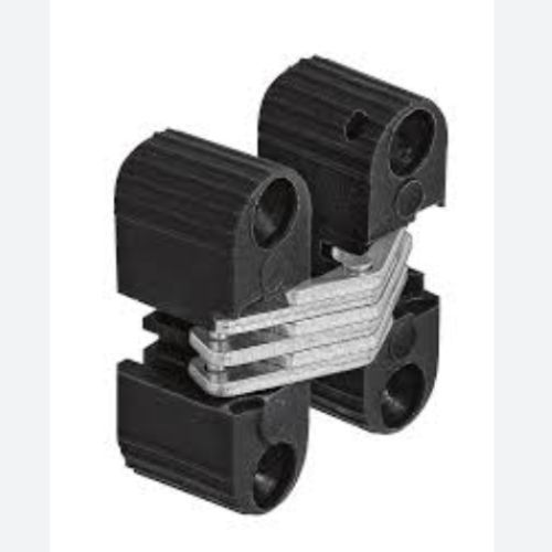 Dobradiça Invisivel 180° Preto Para Tampo FGVTN