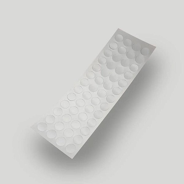 Tapa Furo Adesivo Branco Guararapes 18mm Cartela 40 unid