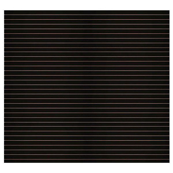 Painel MDF Canaletado Preto 2,75mt X 1,85mt X 18mm