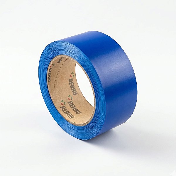 Fita de Borda 64mm Azul Rolo de 20 Metros - Rehau