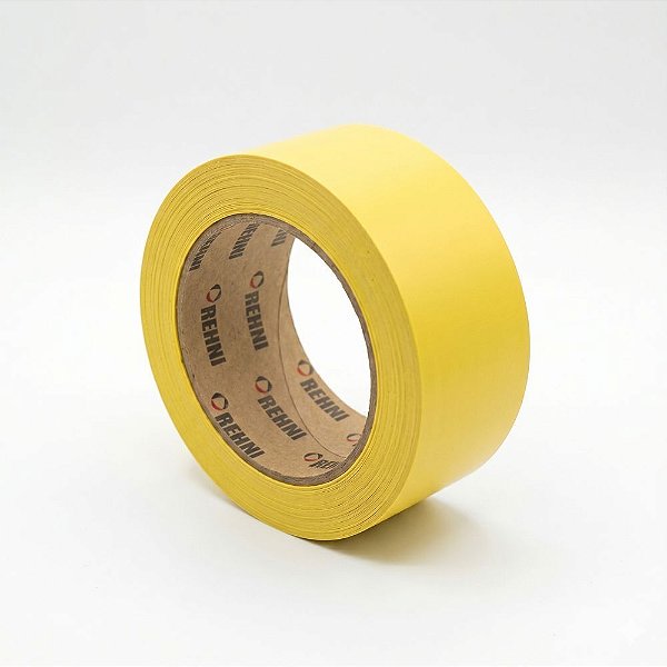 Fita de Borda 64mm Amarelo Rolo de 20 Metros - Rehau