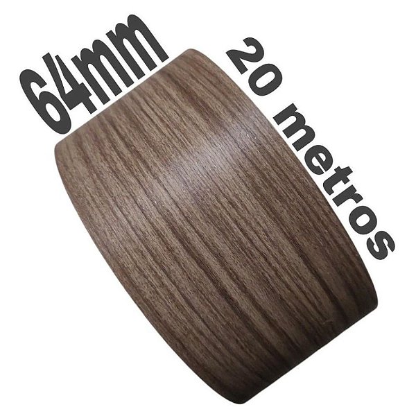 Fita De Borda Larnaca 64mm Rolo de 20m Duratex Rehau