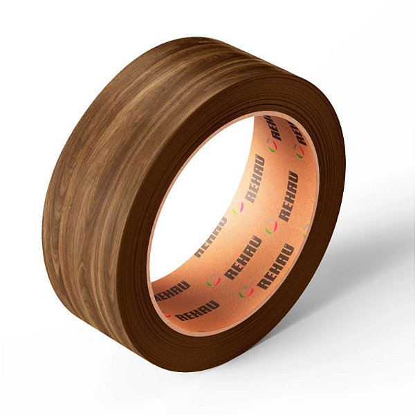Fita de Borda Ipê Real 64mm Rolo de 20m Arauco Rehau