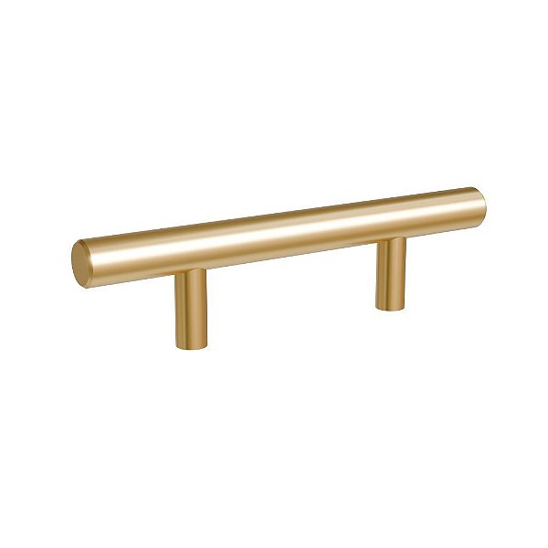 Puxador Primus IL-814 64mm Dourado Matte Italy Line