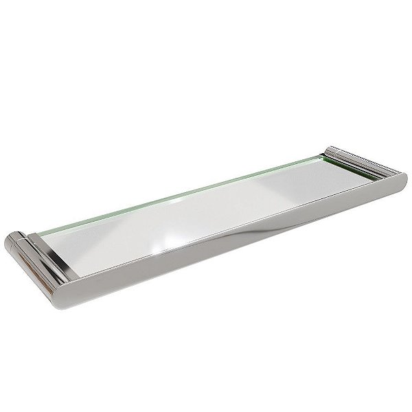 Porta Shampoo Solano Inox Polido Italy Line