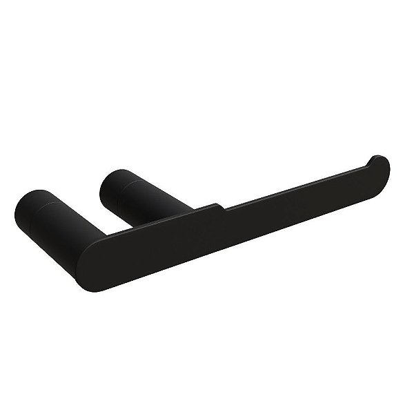 Papeleira Solano Inox Preto Italy Line