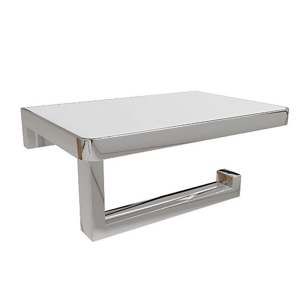 Papeleira Eterna Suporte Inox Polido Italy Line