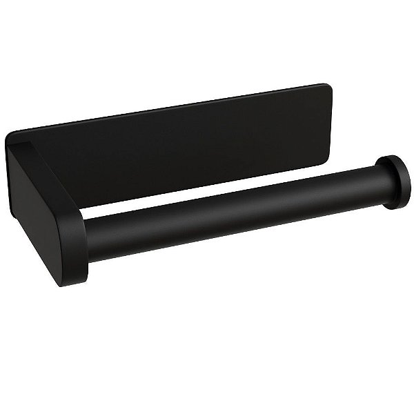 Papeleira 150mm Aço Inox Black Italy Line Delia
