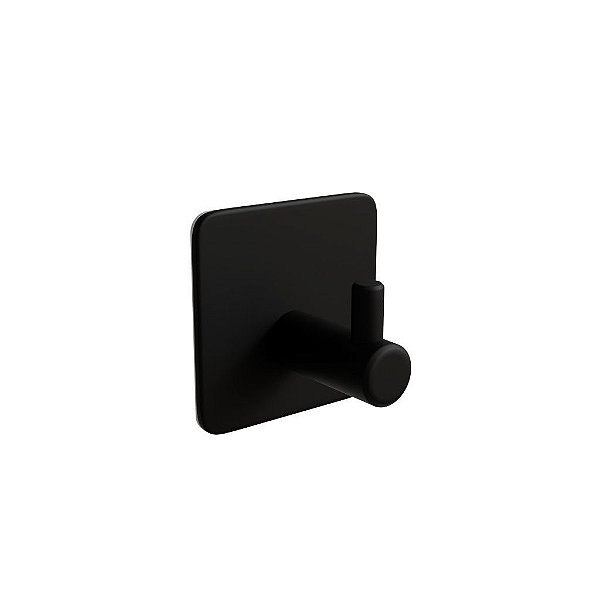 Cabide 45 x 45mm Aço Inox 304 Preto Italy Line Delia