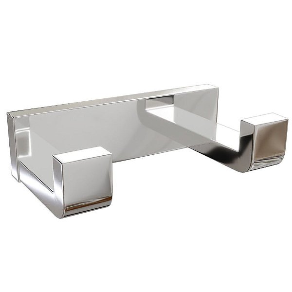 Cabide Duplo Eterna 9022 Inox Polido Italy Line