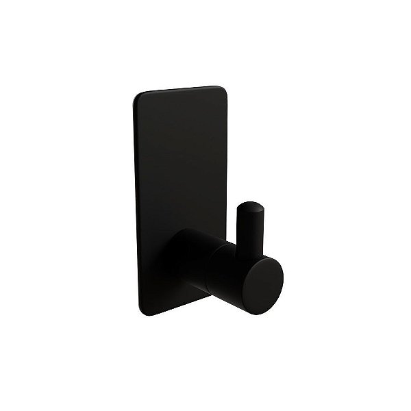 Cabide 40 x 80mm Aço Inox 304 Preto Italy Line Delia