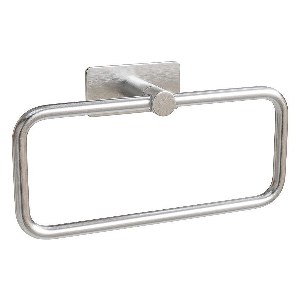 Porta Toalha Argola Delia Inox Escovado Italy Line