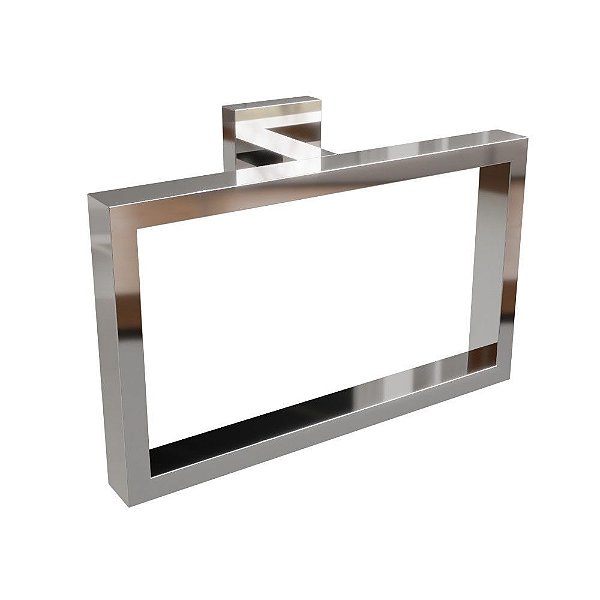 Toalheiro Argola Eterna Inox Polido Italy Line