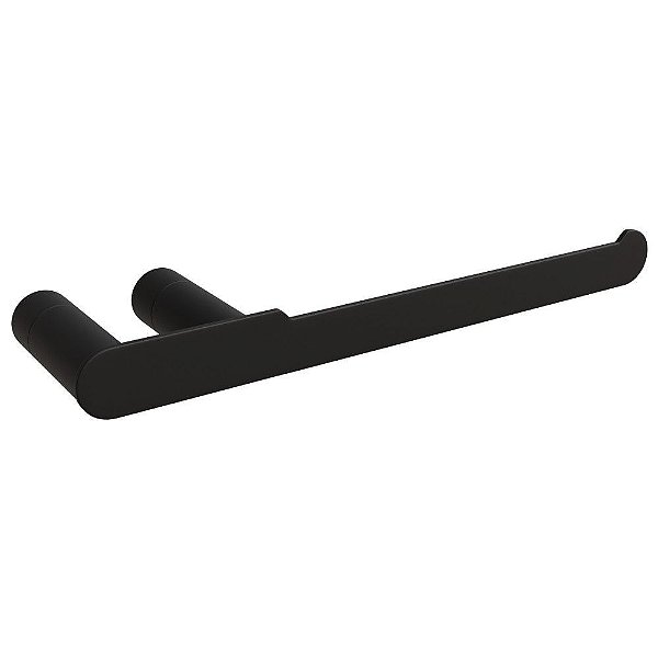 Toalheiro Porta Toalha Slim Solano Black Italy Line