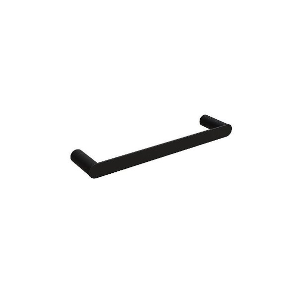 Porta Toalha Solano 300mm Inox Black Italy Line