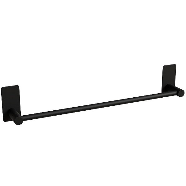 Porta Toalha Delia 450mm Aço Inox Black Italy Line