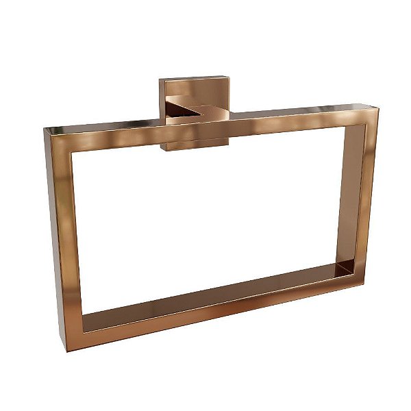 Toalheiro Argola Eterna Red Gold Italy Line